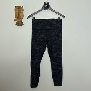 Lululemon Wunder Under Hi Rise 7/8 tight Luon Warp Speed Filtered Orange